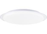BRELIGHT LED Wandleuchte "Vittoria", weiß, Ø 57cm H: 8cm, 1 Stk., Leuchten, D 57 cm, 3800 lm, 3000-6500 K, CCT, dimmbar, weiß, LED Wandleuchte