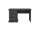 Schreibtisch HOME AFFAIRE "Paris", grau (grau matt), B:130cm H:73,9cm T:61,6cm, Tische, Schreibtisch, erstrahlt in schöner Holzoptik, Breite 130 cm
