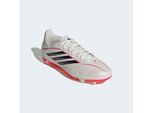Fußballschuh ADIDAS PERFORMANCE "COPA PURE IV CLUB, FESTE/GEMISCHTE BÖDEN", Damen, Gr. 43, zero metallic, core schwarz, lucid rot, Synthetik, Schuhe Fußballschuh, für viele verschiedene Böden geeignet