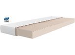 Kaltschaummatratze OTTO HOME "NEUHEIT: Livja 16, 7-Zonen Matratze 90x200 cm, 140x200 cm & mehr", beige (weiß), B:80cm H:16cm L:200cm, Bezug: 100% Polyester. Steppfüllung: 100% Polyester, Matratzen, Kaltschaummatratze, Wendematratze, ergonomisch, atmungsaktiv, in 2 Härtegraden