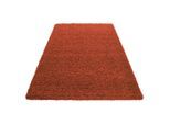 Ayyildiz , Terracotta , Textil , Uni , rechteckig , 300x400 cm , Oeko-Tex® Standard 100 , strapazierfähig, leicht zusammenrollbar, für Fußbodenheizung geeignet, schmutzabweisend, für Hausstauballergiker geeignet, lichtunempfindlich, antistatisch, pflegeleicht ,