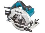 Handkreissäge MAKITA "»HS7611« 1.600 W, 65 mm, 5.500 min- ¹", türkis, B:240mm H:261mm L:311mm, Sägemaschinen, Leistungsfähige Handkreissäge für den professionellen Einsatz