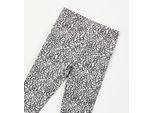 Leggings IDO "BABY GIRL SHORT", Mädchen, Gr. 6A, EURO-Größen, weiß, grau, 94% Baumwolle, 6% Elasthan, Hosen Leggings