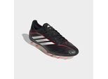 Fußballschuh ADIDAS PERFORMANCE "COPA PURE IV PRO FIRM GROUND", Damen, Gr. 44, schwarz (core schwarz, ftwr weiß, lucid rot), Synthetik, Schuhe Fußballschuh, Außensohle für feste Böden