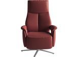 TV-Sessel SIT & MORE "TV Lazy", merlot, B:75cm H:110cm T:85cm, Sessel, TV-Sessel, mit Herz-Waage-Positon und 3 Motoren