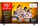 TCL Mini-LED-Fernseher "75Q6CX2", Energieeffizienz: E, schwarz, 75 ″, Fernseher, 4K Multi-HDR Dolby Vision, 144Hz, ONKYO Dolby Atmos, Apple Airplay 2, Mini-LED-Fernseher