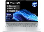 HP Notebook "OmniBook 3 16-bu0074ngx", glacier silber, 12 GB RAM 512 GB SSD, Ultra 7, Windows 11 Home, Notebooks, Notebook