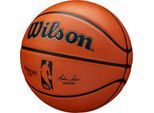 Basketball WILSON "NBA AUTHENTIC SERIES OUTDOOR SZ7" Gr. 7, braun, Bälle, Kinder, 7, Synthetik, Basketball, für Babys, Kinder, Jugendliche und Erwachsene geeignet