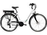 E-Bike ZÜNDAPP "Z503" Gr. 49, weiß (grün, weiß), Elektrofahrräder, 49cm, 28 Zoll (71,12cm), E-Bike, Pedelec, Elektrofahrrad für Damen u. Herren