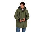 Minoti Gewatteerde heren parka (Khaki)