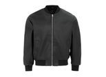 Firetrap PU-bomberjack voor heren (Zwart)