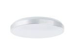 BRELIGHT LED Wandleuchte "Livius", silber (nickelfarben, aluminiumfarben, weiß), Ø 48cm H: 9cm, 1 Stk., Leuchten, D 49 cm, 3800 lm, 3000-6500 K, CCT, dimmbar, nickelfarben, LED Wandleuchte