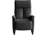 TV-Sessel SIT & MORE "Cremona Comfort", schwarz, B:76cm H:110cm T:84cm, Sessel, wahlweise manuell oder elektrischer Funktion mit Akku