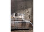 Bettwäsche APELT "Jeremy", natur, beig, B/L: 155cm x 220cm, 1 Stk., 1 Stk., Satin (Bio-Baumwolle), B/L: 80cm x 80cm, 2, Satin (Bio-Baumwolle), Bezug: 100% Baumwolle, Bettwäsche, Bettwäsche, Bettwäsche-Set mit Reißverschluss, Baumwoll-Satin, Digitaldruck