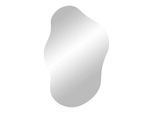 Wandspiegel, Klar, Glas, organisch, 40x60x0.5 cm, Reach, Spiegel, Wandspiegel