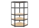 Homezone , Schwarz , Metall, Holzwerkstoff , 40x180x90 cm ,