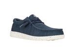 HEYDUDE Wally Stretch Polyester Heren Bootschoenen Navy
