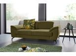 2-Sitzer SIT & MORE "Percy", grün, B:197cm T:112cm, Sofas, 2-Sitzer, 12 cm Fußhöhe, Sitztiefenverstellung, wahlweise Kopfteilverstellung
