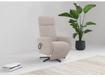TV-Sessel OTTO HOME "Rochelle, inkl. Kopfteilverstellung & 360 Drehfunktion", grau (elefant), B:71cm H:110cm T:82cm, 100% Polyester, Sessel, TV-Sessel, wahlweise mit 2 Motoren, Akku & Aufstehhilfe