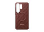 SAMSUNG Handyhülle "Carbon Magnet Case für Samsung Galaxy S26 Ultra", braun (rot), Smartphones, Hüllen, Backcover, Schutzhülle, Handyschutzhülle, Case, Schutzcase, stoßfest, Handyhülle