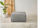 Hocker OTTO HOME "FINNLEY Bouclé, Polsterhocker kombinierbar mit der Serie FINNLEY", grau, B:80cm H:42cm T:80cm, Bezugstoff aus 90% recyeltem Material ;Aqua Clean ;Gramatur 580g/qm +/- 5%, Hocker, Hocker, passend zum Loveseat der Serie Finnley