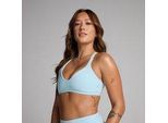 MP Damen Tempo Twist Back Sport-BH - Himmelblau - XXL