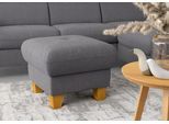 Polsterhocker OTTO HOME "Lindgren", braun (espresso), B:61cm H:46cm T:61cm, 100% Polyester, Hocker, Polsterhocker, mit Stauraum