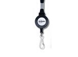 Avery Zweckform Lanyard mit Jojo-Mechanik 8 x 400 mm, schwarz, mit Karabiner, 10 Stück