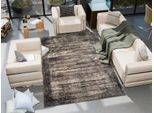 Teppich OCI DIE TEPPICHMARKE "MINANO EARTH", beige, grau, dunkelgrau, B:155cm H:9mm L:230cm, Obermaterial: 100% Polyester, Teppiche, Teppich
