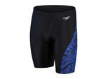 Speedo Jammer-shorts voor heren met marmereffect (ZWART/BLAUW)