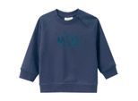 Baby Sweatshirt mit Flock-Print