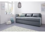 Polsterliege MAINTAL "Diana", grau, B:83cm, Komplettbetten