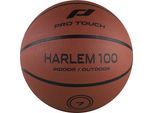 Basketball PRO TOUCH "HARLEM 100" Gr. 5, braun (braun, schwarz), Bälle, 5, Synthetik, für Erwachsene, aus Synthetik, in den Größen 5 und 7 erhältlich