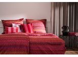 Bettwäsche APELT "Gino", bordeauxrot, B/L: 155cm x 220cm, 1 Stk., 1 Stk., Satin (Bio-Baumwolle), B/L: 80cm x 80cm, 2, Satin (Bio-Baumwolle), Bezug: 100% Baumwolle, Bettwäsche, Bettwäsche, Bettwäsche-Set mit Reißverschluss, Baumwoll-Satin, Digitaldruck