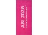 Strandtuch EGERIA "ABI 2026", pink, B:75cm L:180cm, Frottier, Obermaterial: 100% Baumwolle, Handtücher, 75x180 cm, "ABI 2025-Alles in trockenen Tüchern"