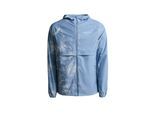 Outdoorjacke MONTERRAIN "Monterrain TRANSCEND WINDRUNNER", Herren, Gr. L, blau (dusty blau, baby blau), 100% Polyester, normal, ohne Ausschnitt, Jacken Outdoorjacke