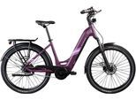 E-Bike ZÜNDAPP "X800" Gr. 48, lila (violett), Elektrofahrräder, 48cm, 27,5 Zoll (69,85cm), Pedelec, Elektrofahrrad für Damen und Herren