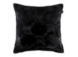 Joop! Kissenbezug J! Cozy Cornflower schwarz, Schwarz, Textil, Uni, 50x50 cm, hochwertige Qualität, Wohntextilien, Bezüge, Kissenbezüge