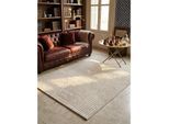 Teppich Kurzflor Creme 140x200 cm - CETINA Kadima Design