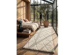 Shaggy-Teppich Polypropylen Creme 80x150 cm - ATRIO Kadima Design