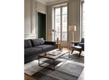 Teppich Polypropylen Grau 160x230 cm - BIENO Kadima Design