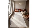 Läufer Pflegeleicht Creme 80x150 cm - CETINA Kadima Design