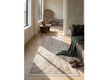 Läufer Kurzflor Beige 80x150 cm - SCRIVIA Kadima Design