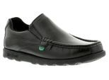 Chaussures à enfiler Kickers Fragma pour homme en noir Kickers Pour Homme en Noir