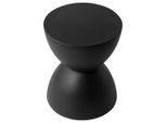 Mid.you Couchtisch, Schwarz, Stein, zylindrisch, Sockel, 32x40x32 cm, Wohnzimmer, Wohnzimmertische, Couchtische