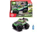 Spielzeug-Monstertruck DICKIE TOYS "Rowdy Rocker", grün, Spielzeugfahrzeuge, KinderT:25cm, Kunststoff, Spielzeug-Monstertruck, mit Licht-, Sound- und Dampf-Effekten, T:25cm