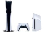 PLAYSTATION 5 Konsolen-Set "PlayStation 5 Pro inkl. Disk-Laufwerk", schwarz-weiß (weiß, schwarz), B:8,9cm H:21,6cm T:38,8cm, Spielekonsolen, Konsolen-Set