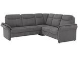 Ecksofa HOME AFFAIRE "Tahoma L-Form", grau (steel), B:251cm H:103cm T:231cm, Sofas, Ecksofa, mit Armlehnfunktion, optional Schlaffunktion, Schublade & Relax