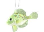 Dekofigur AM DESIGN "Styropor-Fisch", grün, B:10cm H:4cm, Styropor, Dekofiguren, Dekofigur, in Handarbeit gefertigt