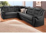 Ecksofa SIT & MORE "Bellevue L-Form", schwarz, B:265cm H:94cm T:215cm, PRIMABELLE-Microfaser (100% Polyester);SOFTLUX-Kunstleder;Luxus-NaturLEDER, Sofas, Ecksofa, wahlweise mit Schlaffunktion